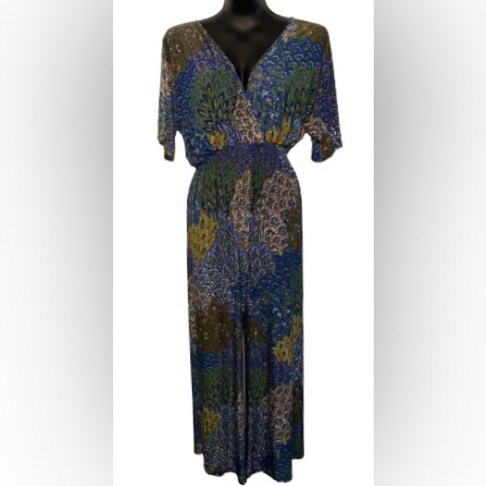 5th & Love Plunging Neckline Jumpsuit